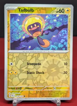 Pokemon Tadbulb #078/193 English Paldea Evolved Reverse Holo - Image 1