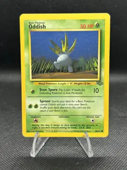 Jungle Pokemon TCG Oddish #58 - Image 1