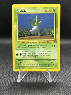 Jungle Pokemon TCG Oddish #58 - Image 2