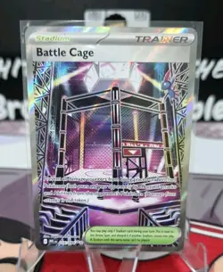 Battle Cage 116/094 - Ultra Rare Full Art - Pokemon Phantasmal Flames - NM - Image 1