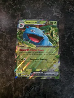 Pokemon TCG Venusaur ex 003/165 Double Rare - Scarlet & Violet 151 - NM Card - Image 1