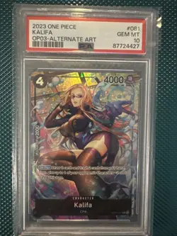 Kalifa (081) (Alternate Art) OP03-081 Pillars of Strength Foil - Image 1