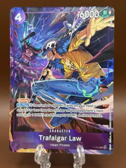 Trafalgar Law (Illustration Box Vol.6) P-093 One Piece Promotion Cards Foil - Image 1