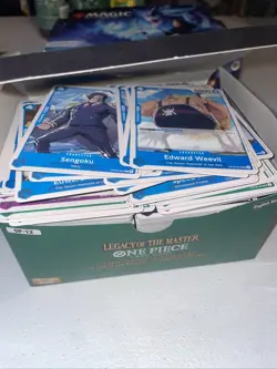 ONE PIECE CARD GAME: LEGACY OF THE MASTER BOOSTER BOX OP12 24 Packs *OPENED* - Image 1