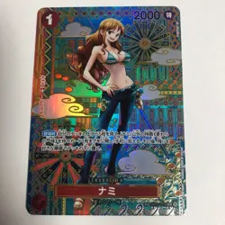 Nami R OP01-016 SP ONE PIECE Card Game TCG Awakening of the New Era Japanese - Image 1