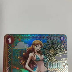 Nami R OP01-016 SP ONE PIECE Card Game TCG Awakening of the New Era Japanese - Image 2