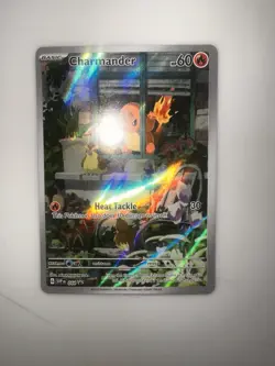 Pokemon TCG Obsidian Flames Charmander Promo Card SVPEN044 Near Mint Condition - Image 1