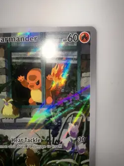 Pokemon TCG Obsidian Flames Charmander Promo Card SVPEN044 Near Mint Condition - Image 3