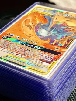 Pokemon Moltres & Zapdos & Articuno GX TAG TEAM Holo Card 44/68 2019 - Image 2