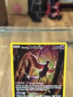 Galarian Articuno SWSH282 Black Star Promo Holo Full Art Pokemon Card Free Ship! - Image 2