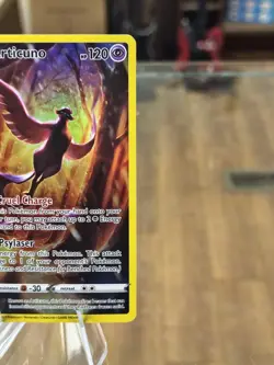 Galarian Articuno SWSH282 Black Star Promo Holo Full Art Pokemon Card Free Ship! - Image 4