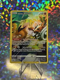 Pokemon Galarian Zapdos TCG SWSH283 Sword & Shield Black Star Promo Holo Card MP - Image 1