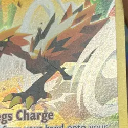 Pokemon Galarian Zapdos TCG SWSH283 Sword & Shield Black Star Promo Holo Card MP - Image 2