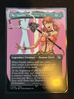 Vanille, Cheerful l'Cie (Borderless) Final Fantasy Regular NONFOIL - Image 1