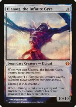 Ulamog, the Infinite Gyre - Foil From the Vault: Legends LP MTG - Image 1