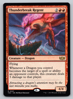 Thunderbreak Regent - Commander: Tarkir Dragonstorm MTG - Image 1