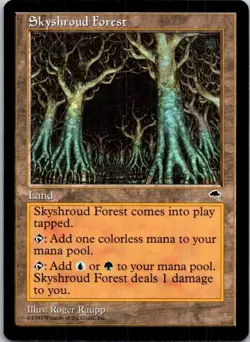 Magic the Gathering Skyshroud Forest Tempest MTG Free Shipping! - Image 1