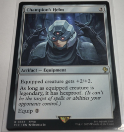 MTG Champion's Helm [FINAL FANTASY Commander] Near Mint Magic - Image 1