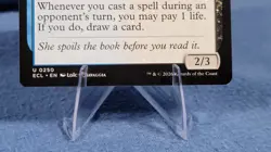 Voracious Tome-Skimmer *Uncommon* Magic MtG x1 Lorwyn Eclipsed - Image 2