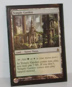 Mtg TEMPLE GARDEN Near Mint/NM Ravnica 284/306 - Image 1