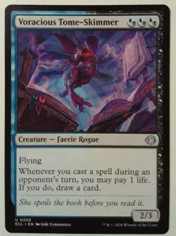 Voracious Tome-Skimmer *Uncommon* Magic MtG x1 Lorwyn Eclipsed - Image 1