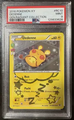 Dedenne RC10/32 Pokemon Generations: Radiant Collection Holo - Image 1