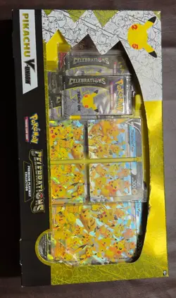 Pokemon Celebrations Premium Playmat Pikachu V-Union Box Promo Booster - Image 3