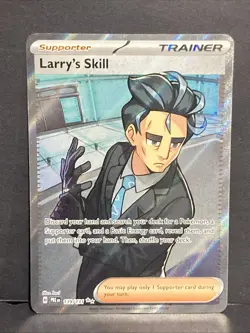Larry's Skill Pokemon Scarlet & Violet SV Prismatic Evolutions 139/131 Full Art - Image 1