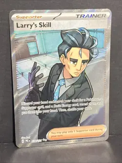 Larry's Skill Pokemon Scarlet & Violet SV Prismatic Evolutions 139/131 Full Art - Image 2