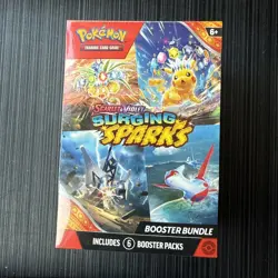 🔥Pokemon TCG Scarlet & Violet Surging Sparks Factory Sealed Booster Bundle NEW - Image 1