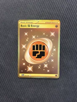 Pokemon TCG Basic Fighting Energy 258/198! NM Condition! See Description! - Image 1