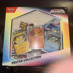 Pokemon TCG Scarlet & Violet Prismatic Evolutions Poster Collection New / Sealed - Image 1