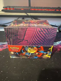 Pokemon TCG Mega Heroes Mini Tin Display Case (10 Tins) Sealed - Image 3