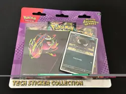 Pokemon Ascended Heroes Tech Sticker Collection 3-Pack Gastly Promo - Sealed - Image 1