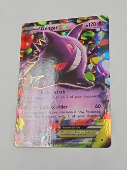 GENGAR EX 34/119 - XY Phantom Forces Ultra Rare - Pokemon TCG - Image 2