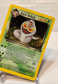 Dark Arbok 2/82 Holo Rare Unlimited SWIRL Team Rocket Pokemon 1279 - Image 4