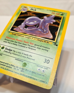 Muk 13/62 Holo Rare Unlimited Fossil Pokemon 1246 - Image 2