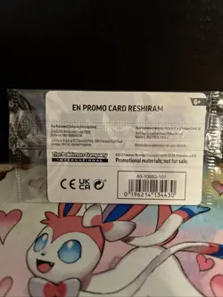 Pokemon Phantasmal Flames Reshiram 017/094 Promo Stamped Sealed TCG - Image 2