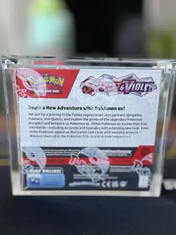 Pokemon Scarlet & Violet Booster Box (Factory Sealed) (SV01) w/ Acrylic Case - Image 3