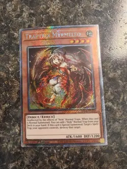 Yugioh Traptrix Myrmeleo - RA04-EN210 - Platinum Secret Rare - NM - Image 1