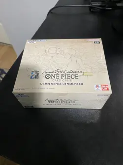 ONE PIECE ENGLISH ANIME 25TH COLLECTION EB-02 BOOSTER BOX (SEALED) NM/M - Image 2