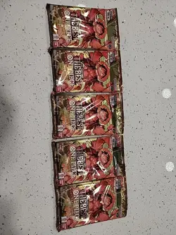 One Piece The Best PRB-01 Five 5 Premium Booster Packs Lot English - Image 1