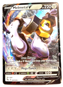 Pokemon Melmetal V + FREE extra Rare card! - Image 1