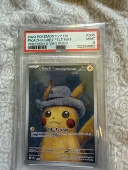 Pikachu with Grey Felt Hat 085 Sv: Scarlet & Violet Promo Cards Regular - Image 1