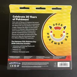 Lot Of 2 Pokemon Trading Card Game Pokemon Day 2026 Collection Boxes Both Sealed - Image 3
