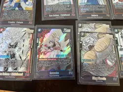 Dragon Ball Fusion World Manga Art Super Rare cards lot NM - Image 2