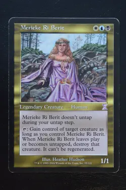 Magic The Gathering MTG MERIEKE RI BERIT Time Spiral Timeshifted MP Played - Image 1