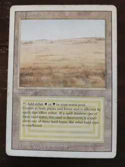 MTG Savannah Revised Edition - Image 1