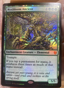 Nyxbloom Ancient - Foil THB NM MTG never played Theros Beyond Death near mint - Image 2