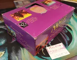 Mtg ARABIAN NIGHTS Empty BOOSTER BOX Vintage MAGIC The Gathering 1993 Old School - Image 2